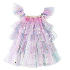 Girls Layered Tutu Dress Party Dress. Size